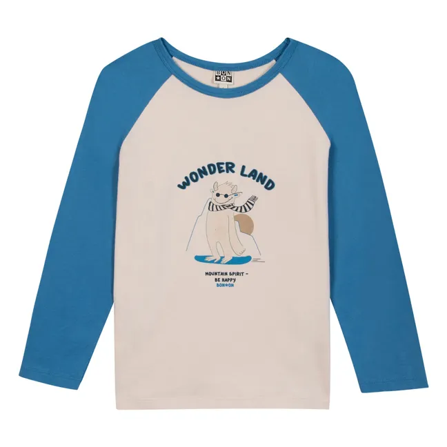 T-shirt Wonderland | Bleu