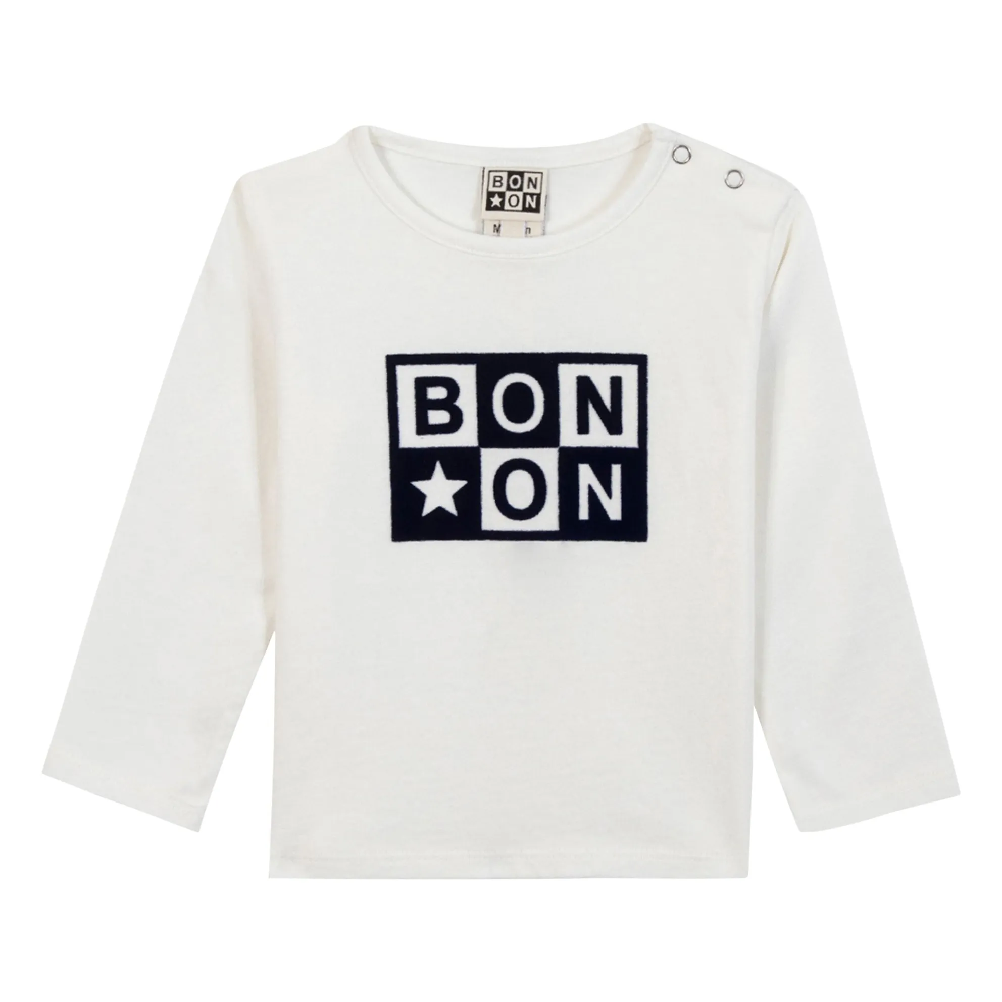 Bonton Ecru Cab Logo T-Shirt