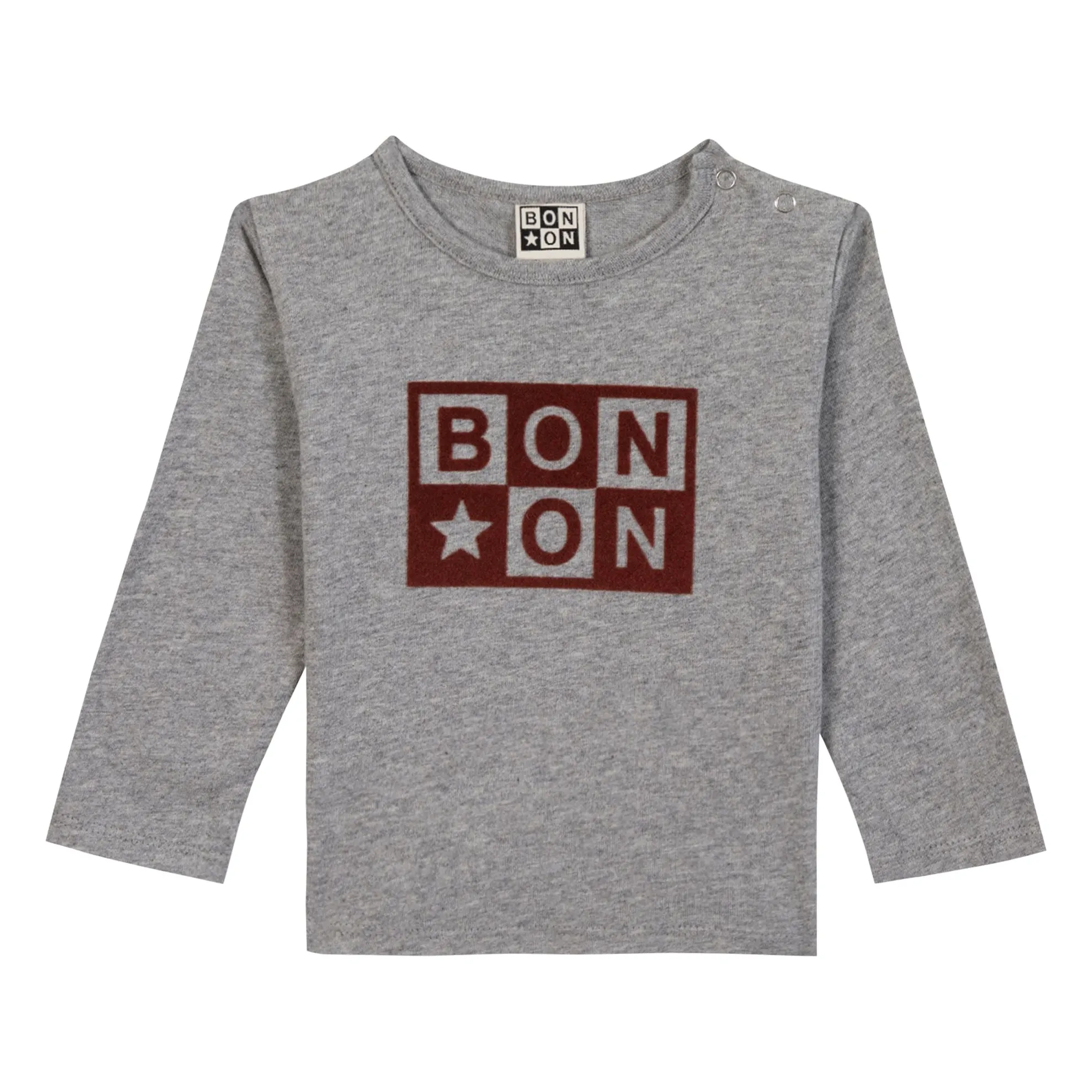 Bonton Heather Grey Cab Logo T-Shirt