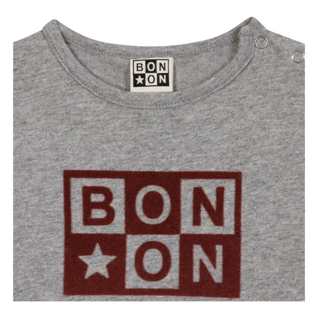 Camiseta Taxi Logo | Gris Jaspeado