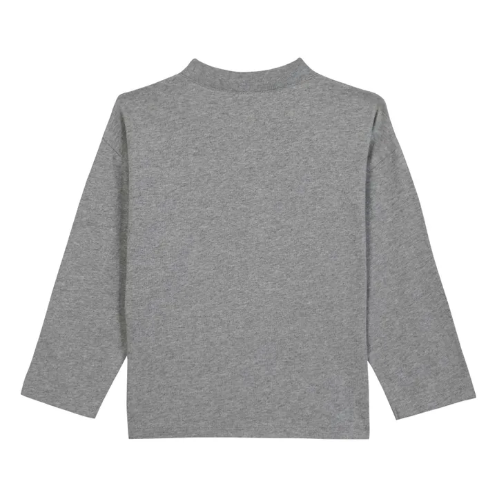Camiseta de invierno | Gris Jaspeado- Imagen del producto n°4