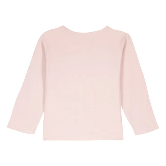 T-shirt Winter Tales | Rose poudré