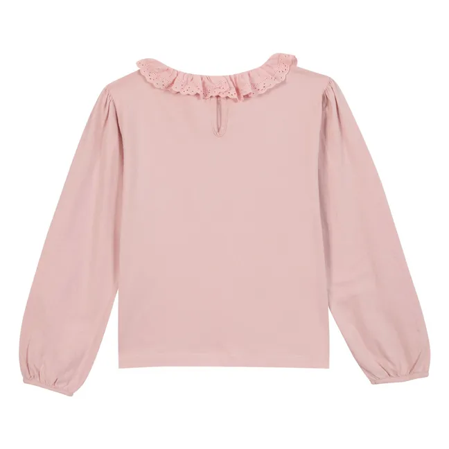 T-shirt Miel | Rose poudré