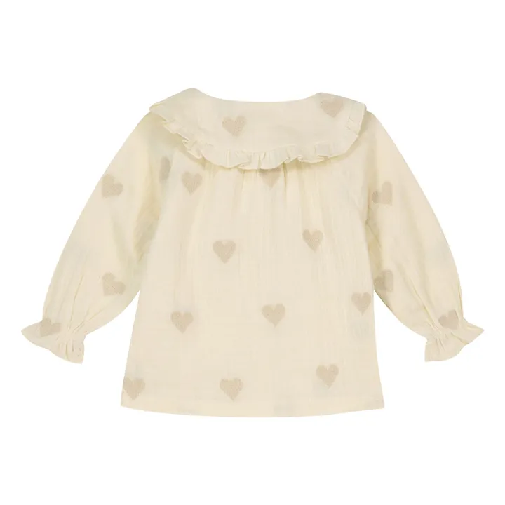 Fig blouse | Ecru- Product image n°5