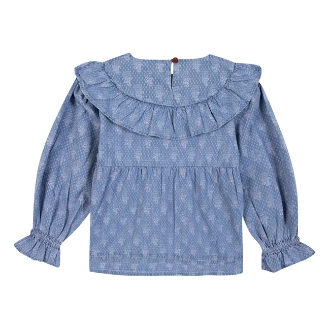Blouse Mindy | Bleu
