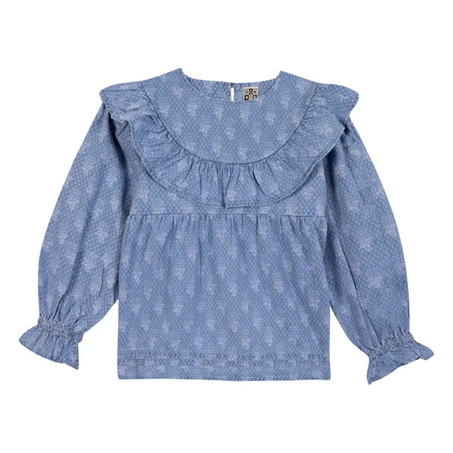 Blouse Mindy | Bleu