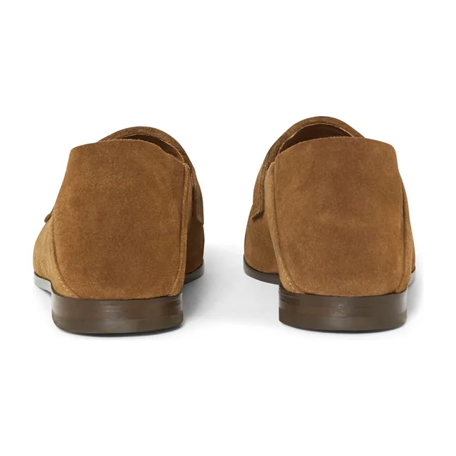 Tanger Suede Loafers | Tabacco