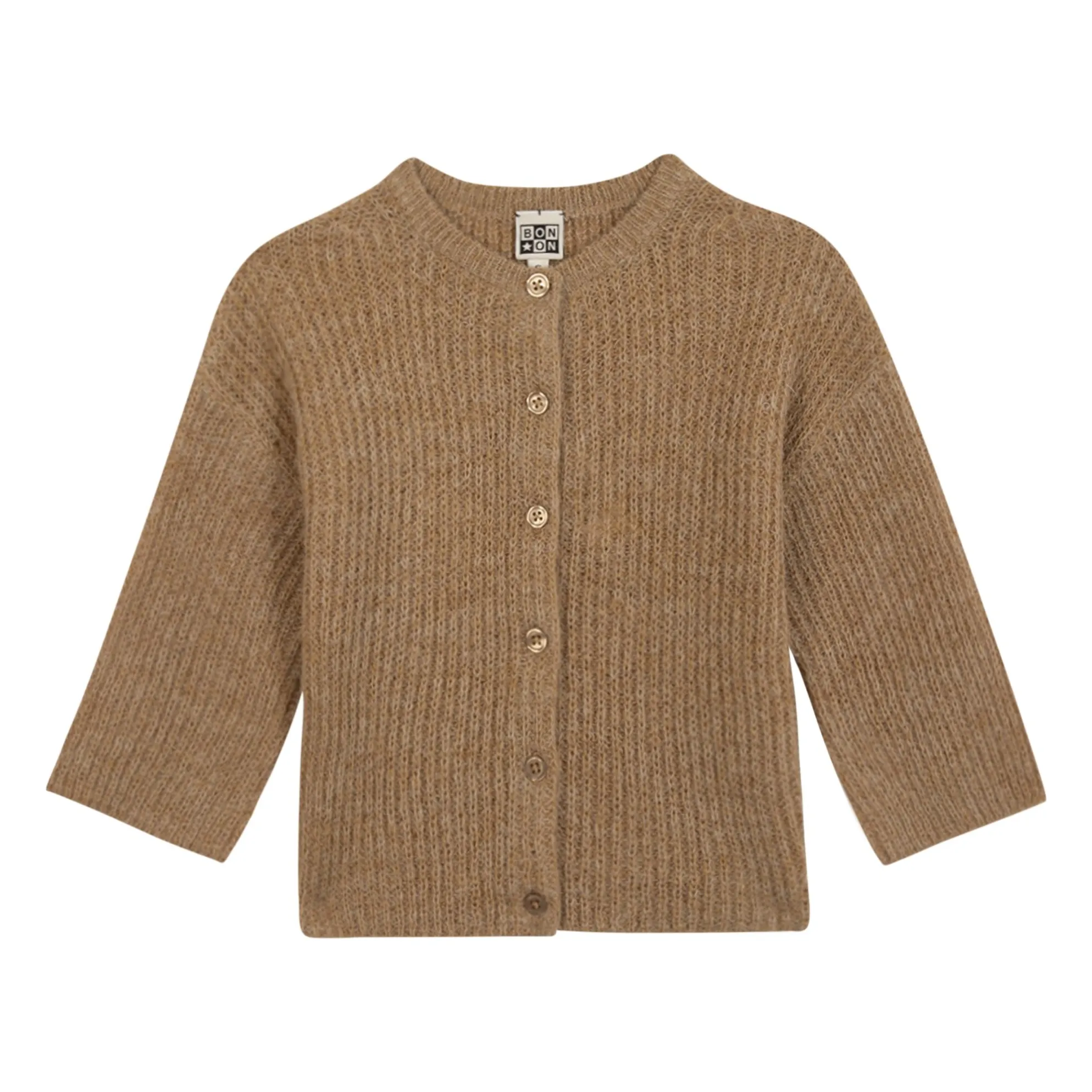 Bonton Camel Lizbeth Cardigan