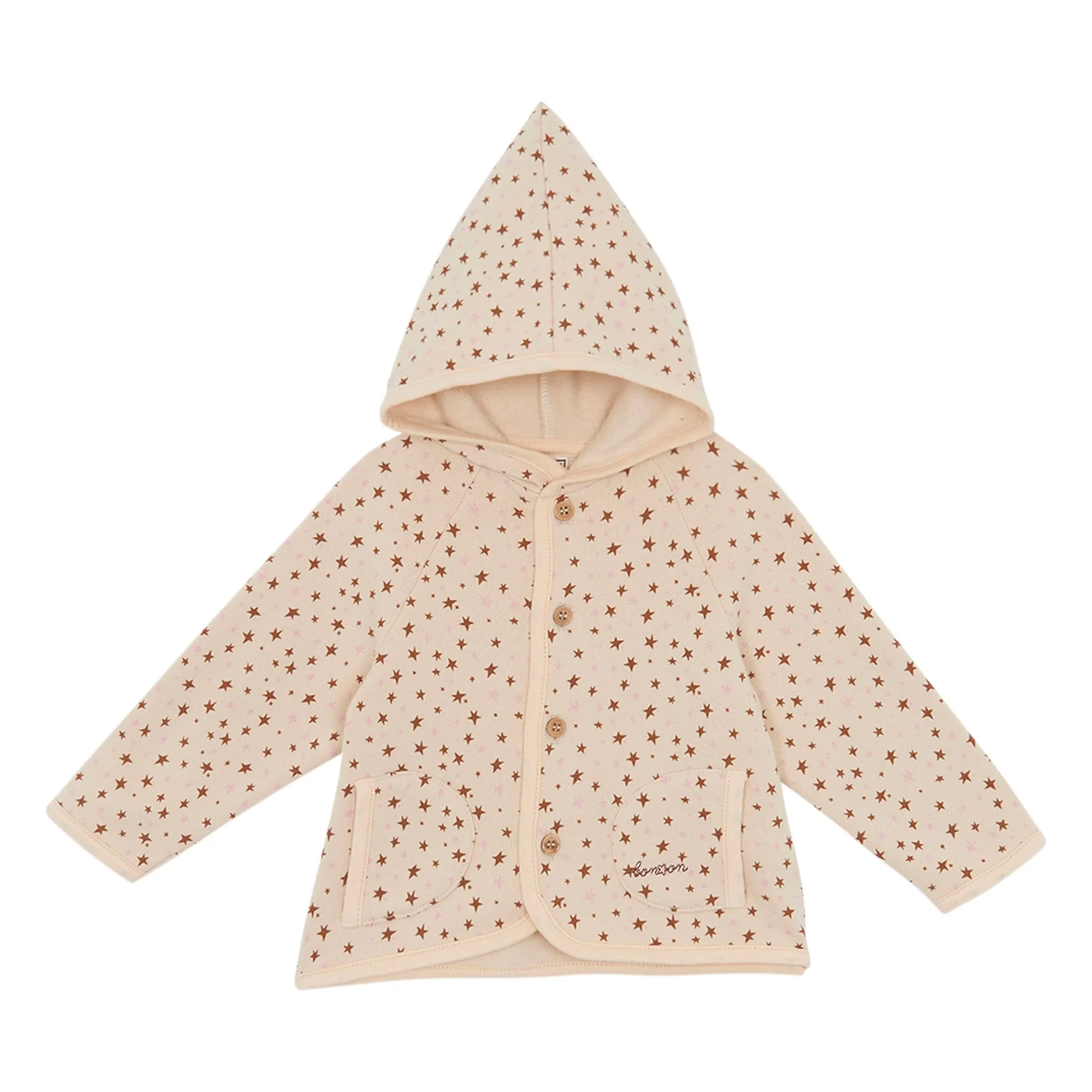 Bonton Ecru Lee Hooded Vest
