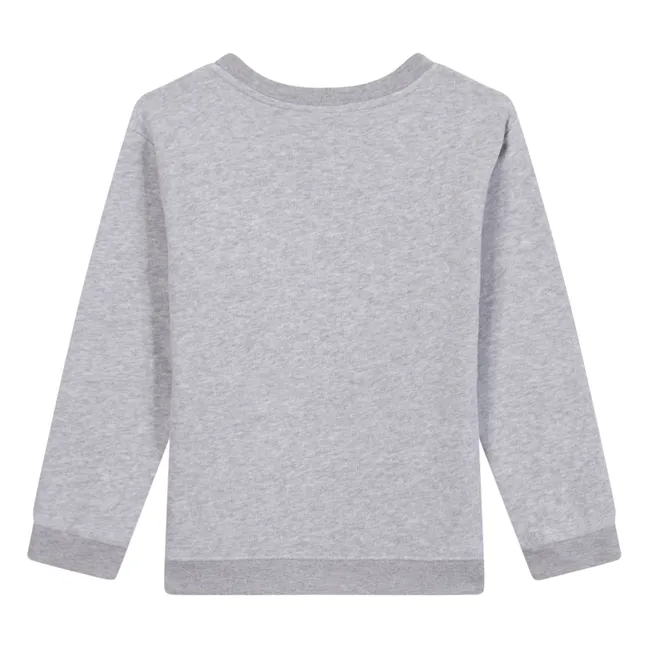 Sudadera Skatebird | Gris Jaspeado