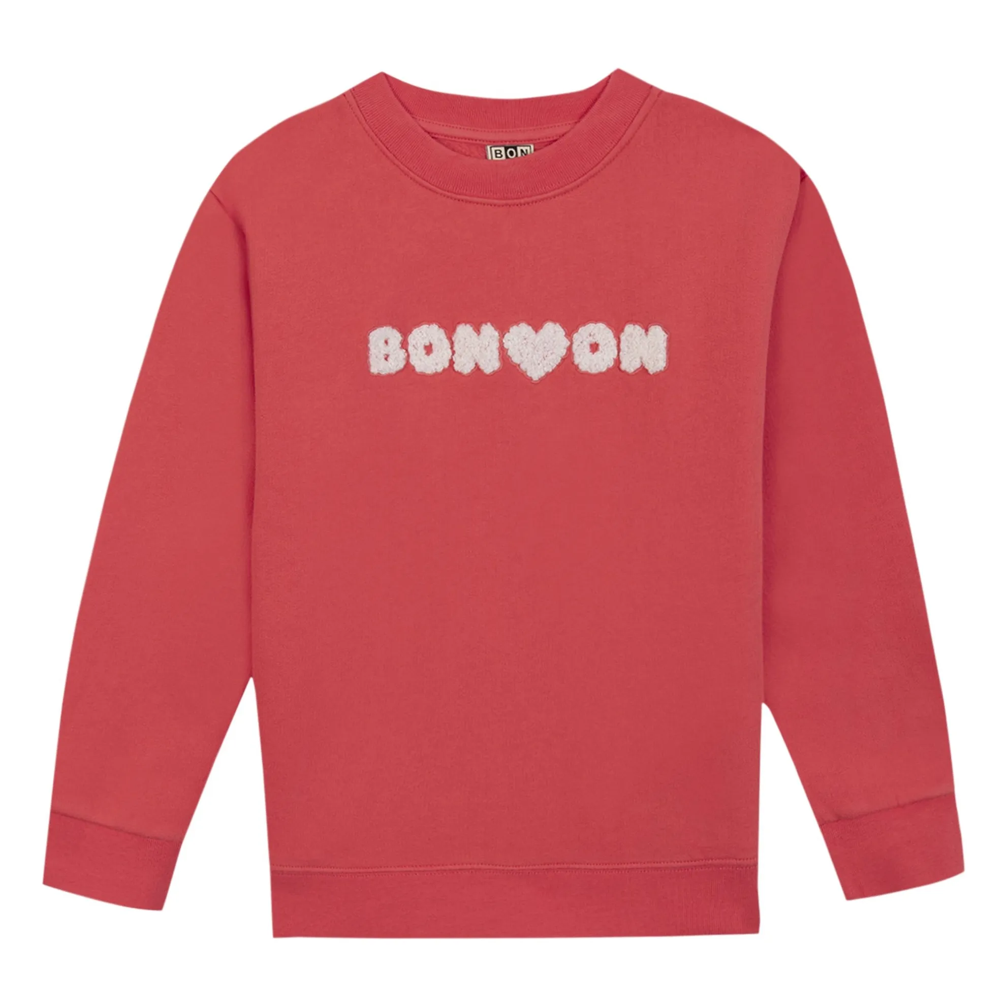 Bonton Pink Curly Sweat
