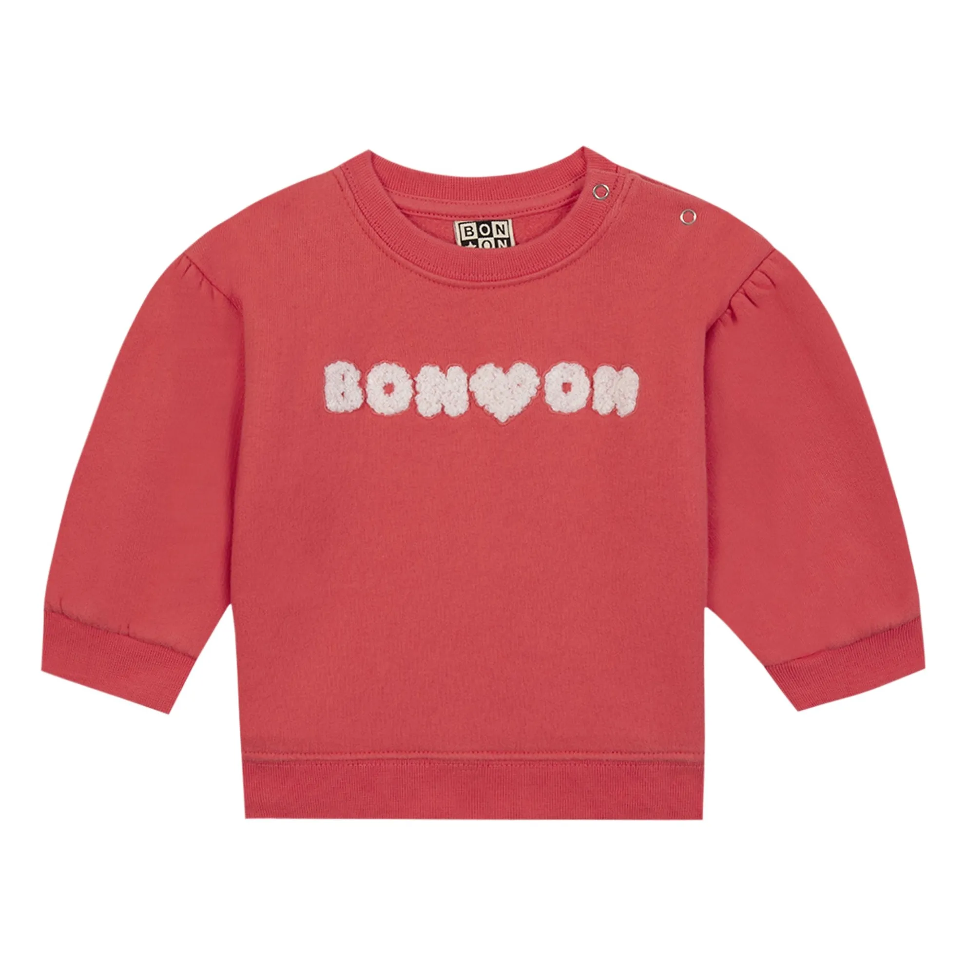 Bonton Pink Mini Curly Sweat
