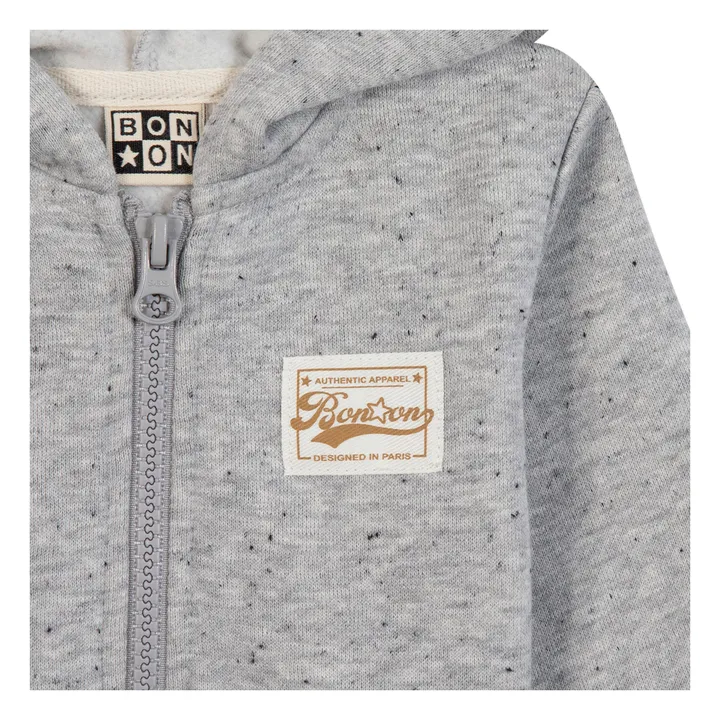 Sudadera vintage | Gris Jaspeado- Imagen del producto n°3