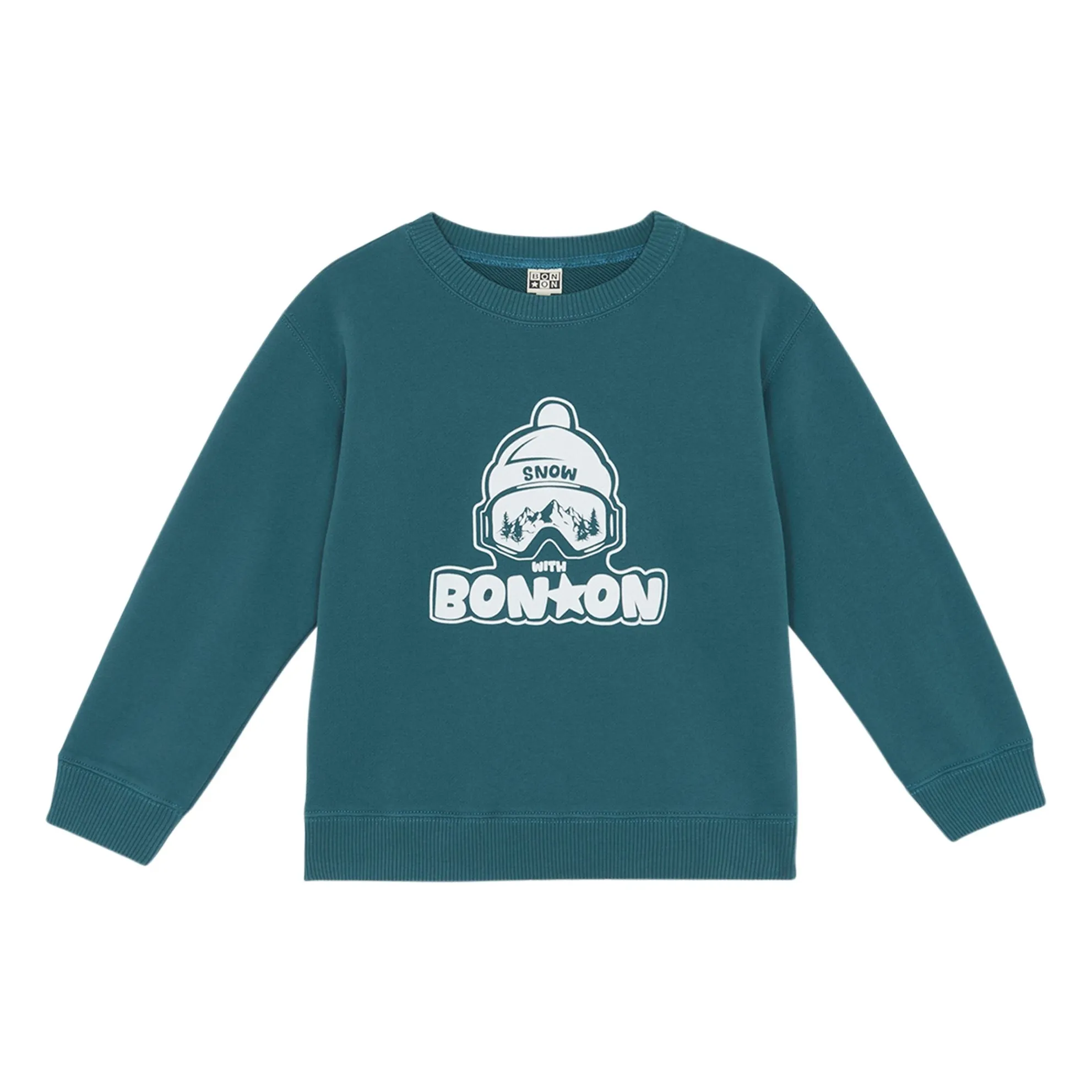 Bonton Petrol Blue Sweat Snow
