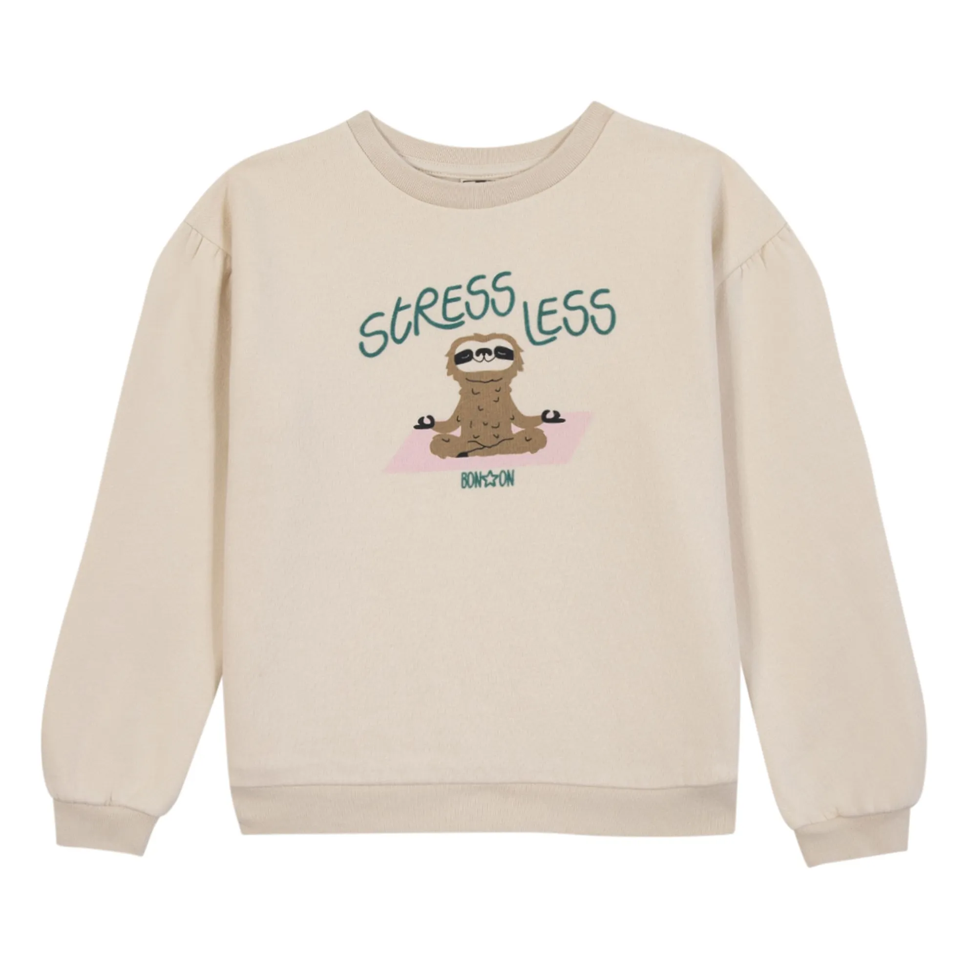 Bonton Ecru Stress Less Sweatshirt
