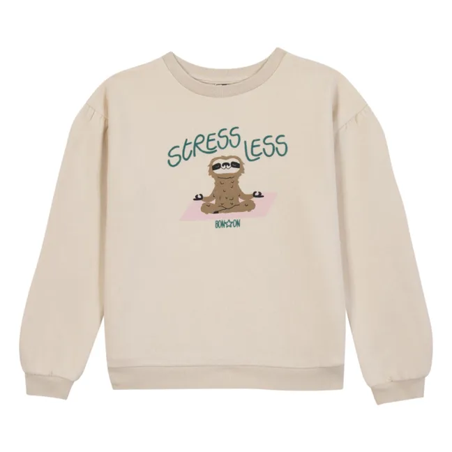 Sudadera Stress Less | Crudo