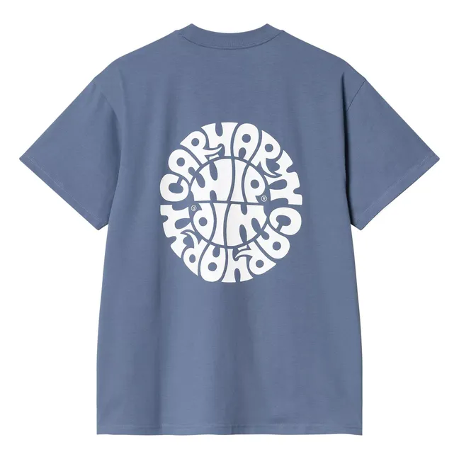 T-shirt Jazzy Coton Bio | Bleu