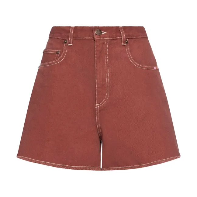 Pantalones cortos vaqueros deshilachados de algodón orgánico | Siena