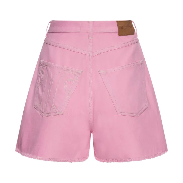 Candy Frayed Dernim Short