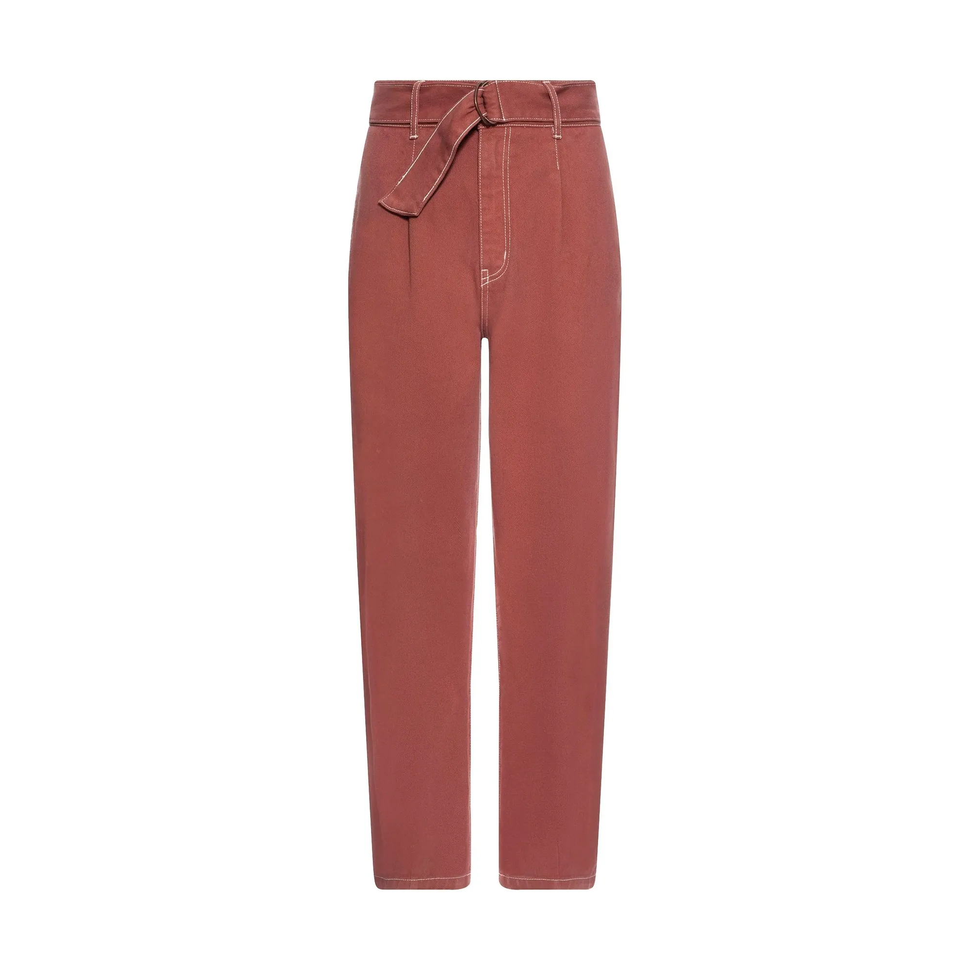 Alma Deia Siena Paper Bag Jeans In Organic Cotton