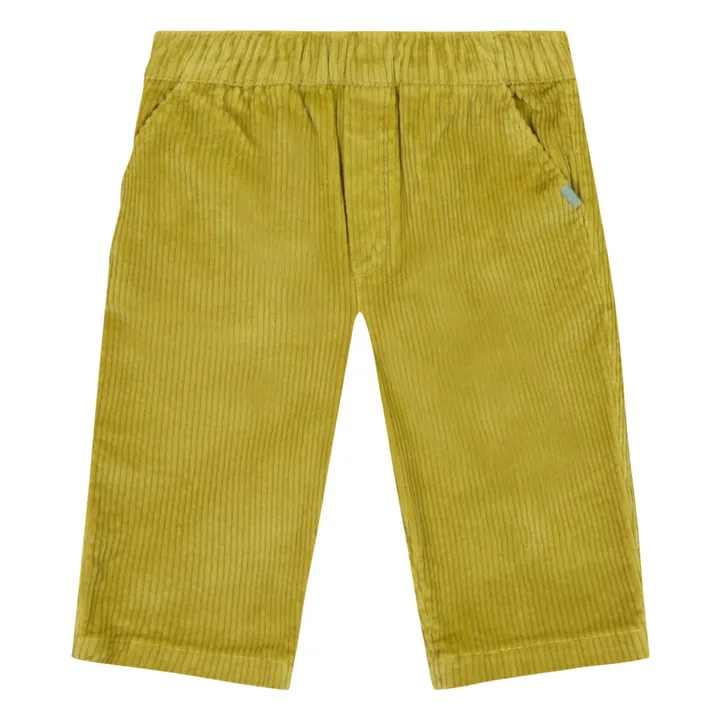 Maki pants | Yellow green- Product image n°0