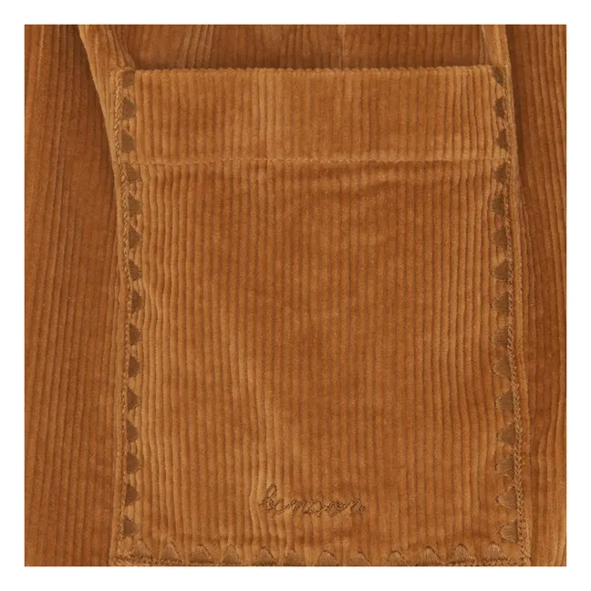 Pantalon Liocha Velours Côtelé | Camel