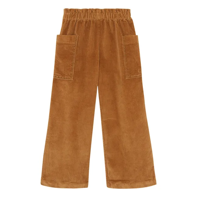 Pantalon Liocha Velours Côtelé | Camel