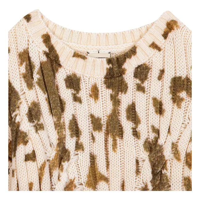 Pull Misty Cow | Ecru