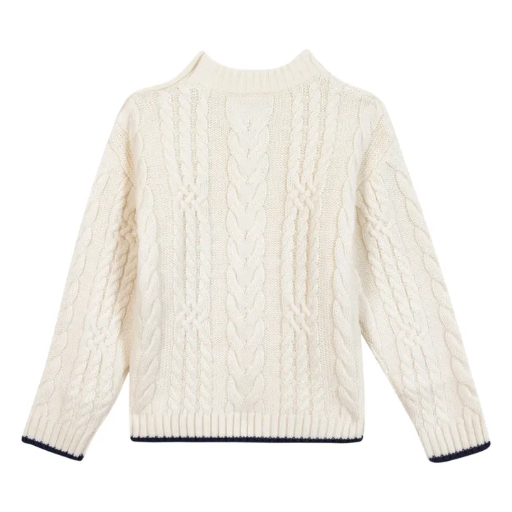 Maylon Wool Sweater | Ecru- Product image n°5
