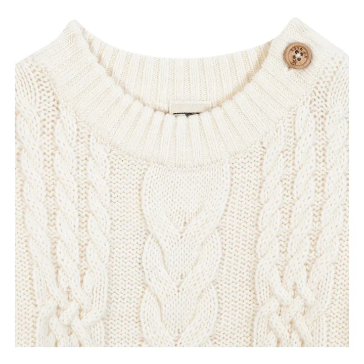 Maylon Wool Sweater | Ecru- Product image n°4