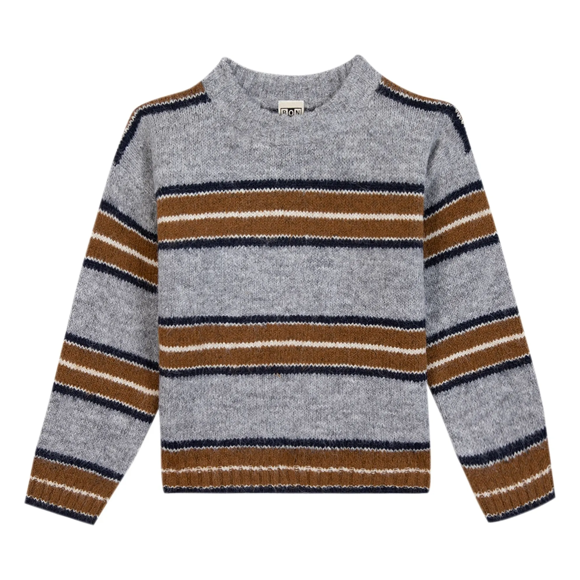 Bonton Heather Grey Milton Sweater