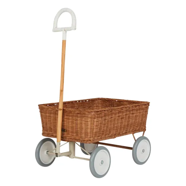 Chariot en rotin