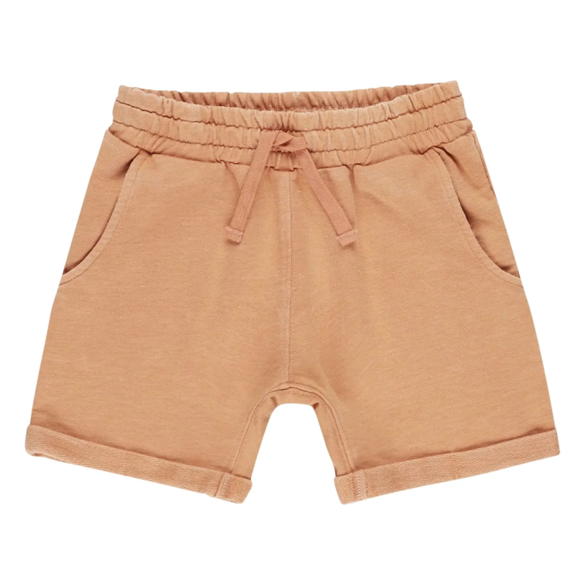 Rylee + Cru Orange Cherry Romper