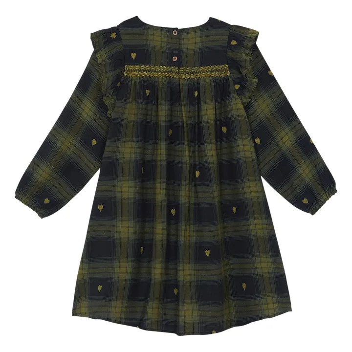 Robe Delia | Vert foncé- Image produit n°4