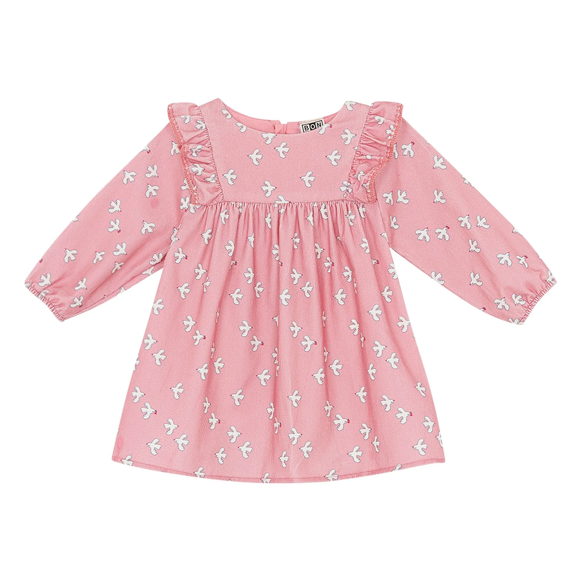 Bonton Pink Mirtle Birdy Dress