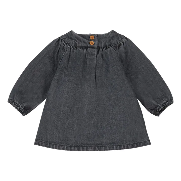 Mada dress | Denim grey- Product image n°1