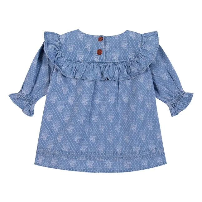 Robe Maggie | Bleu