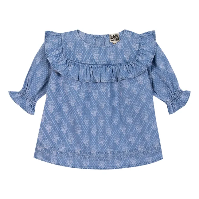Robe Maggie | Bleu