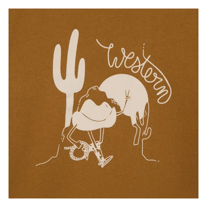 Sudadera Lame Western | Camel- Imagen del producto n°3