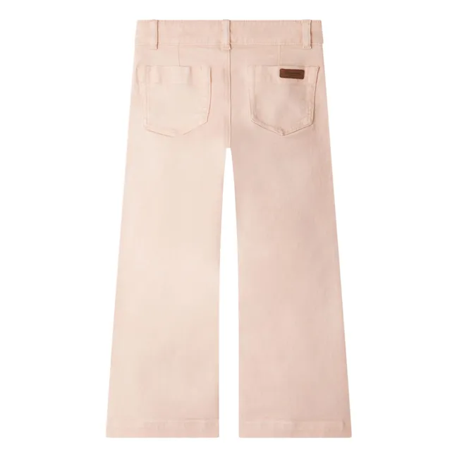 Gersande Organic Cotton Jeans | Pale Pink