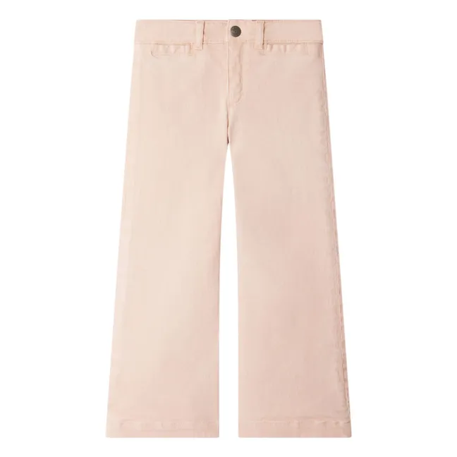 Gersande Organic Cotton Jeans | Pale Pink