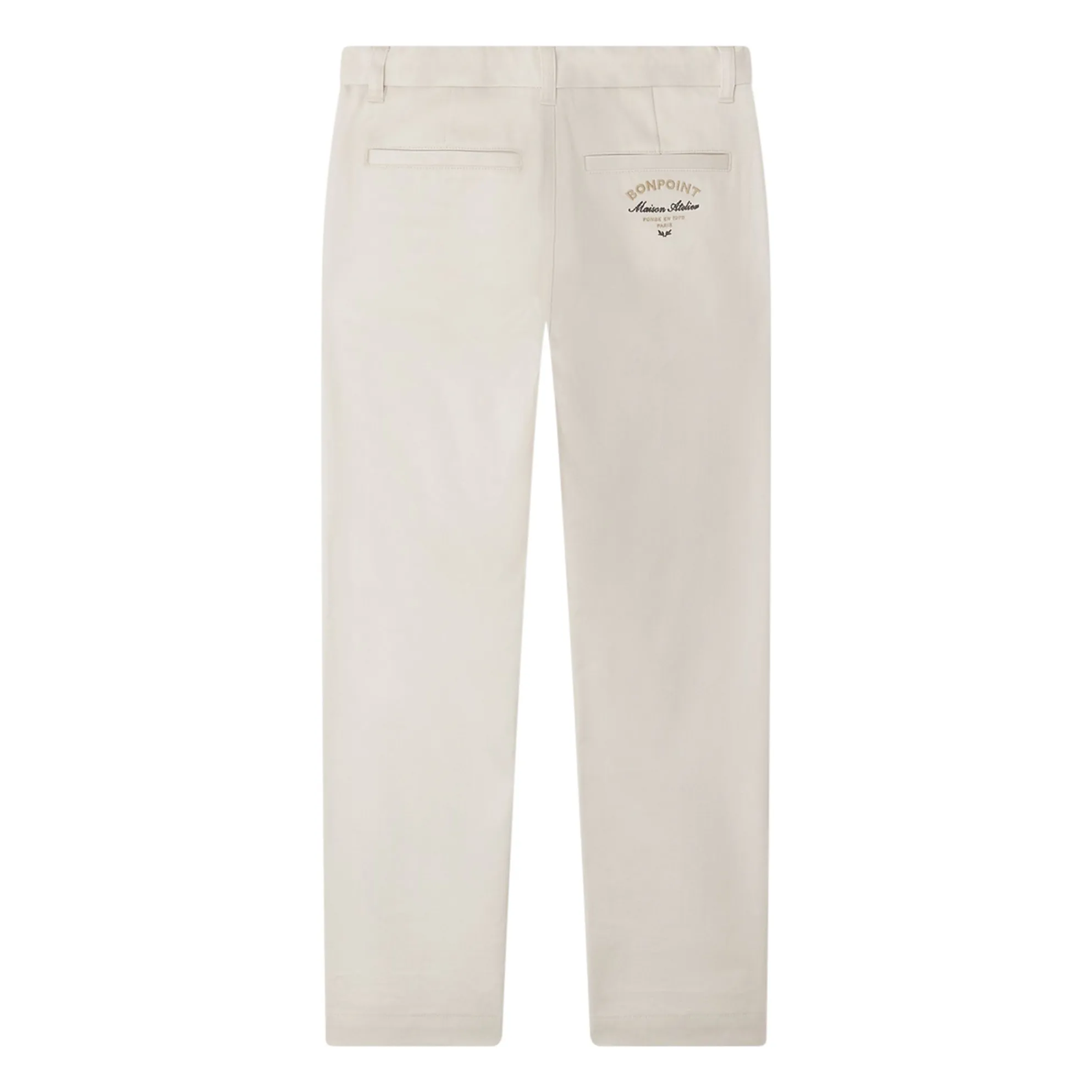 Pantalon Timoté Coton Bio | Ecru- Image produit n°1