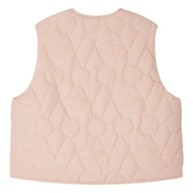 Veste Sans Manches Jilian Fibres Recyclées | Rose pâle