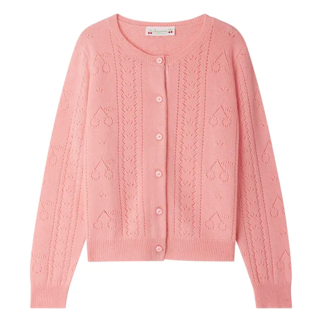 Josiane Cashmere cardigan | Pink