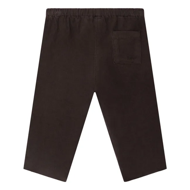 Pantalon Dandy Coton Bio | Marron