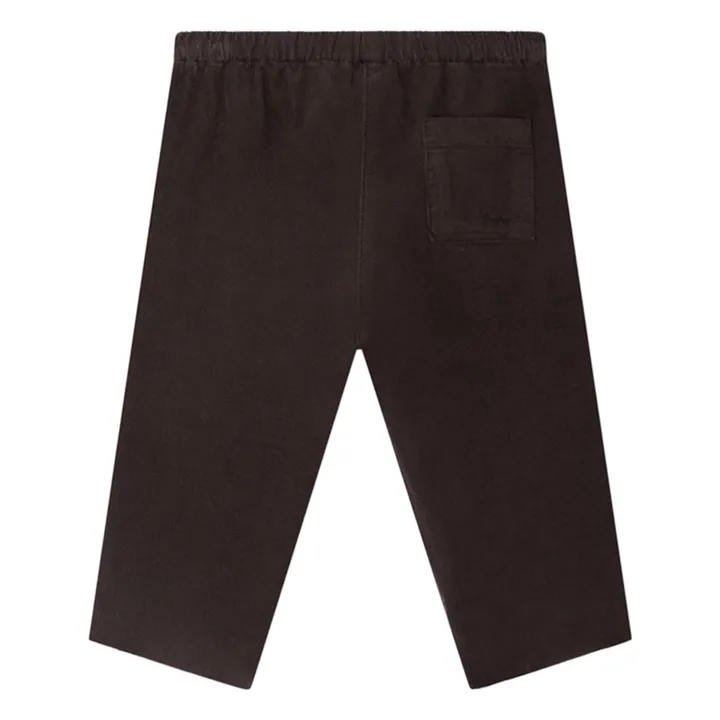 Pantalon Dandy Coton Bio | Marron- Image produit n°1