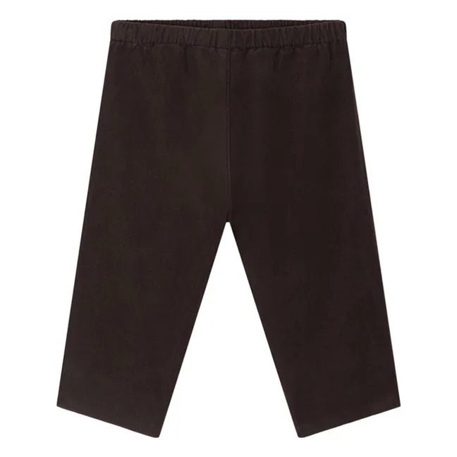 Pantalon Dandy Coton Bio | Marron
