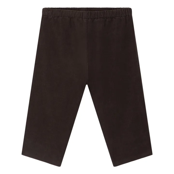 Pantalon Dandy Coton Bio | Marron- Image produit n°0