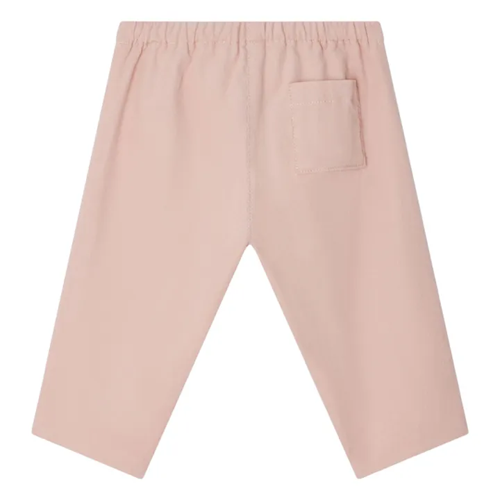 Pantalon Dandy Coton Bio | Rose- Image produit n°1