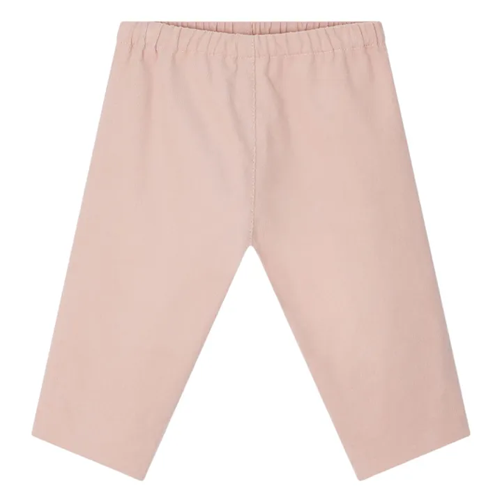 Pantalon Dandy Coton Bio | Rose- Image produit n°0
